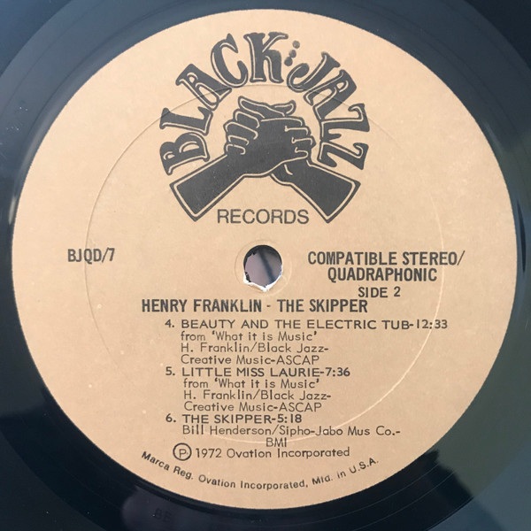 Henry Franklin - The Skipper | Black Jazz Records (BJQD/7) - 4 Henry Franklin - The Skipper | Black Jazz Records (BJQD/7) - 4
