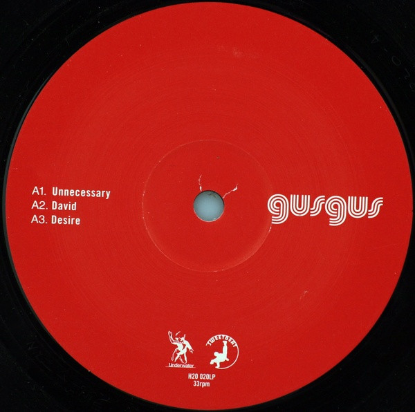 Gusgus - Attention | Underwater Records (H2O 020 LP) - 3