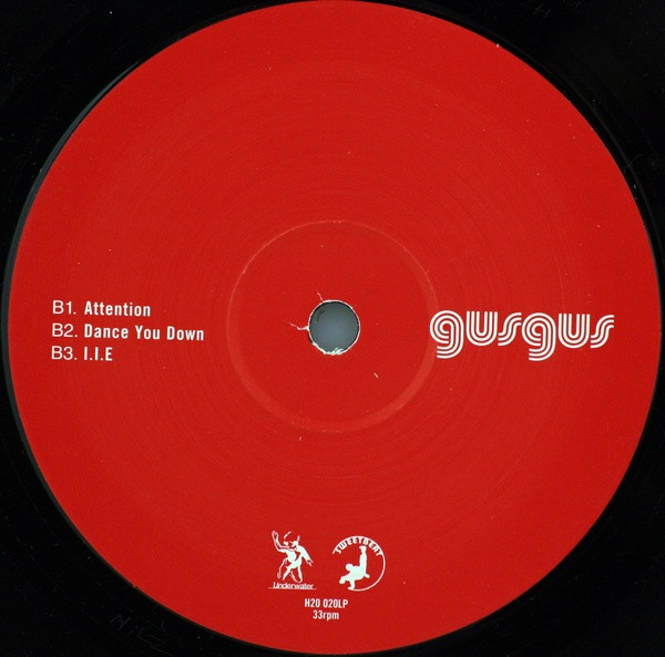 Gusgus - Attention | Underwater Records (H2O 020 LP) - 4