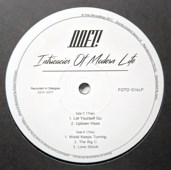 OOFT! - Intricacies Of Modern Life | Foto Recordings (FOTO-014LP) - 4 OOFT! - Intricacies Of Modern Life | Foto Recordings (FOTO-014LP) - 4
