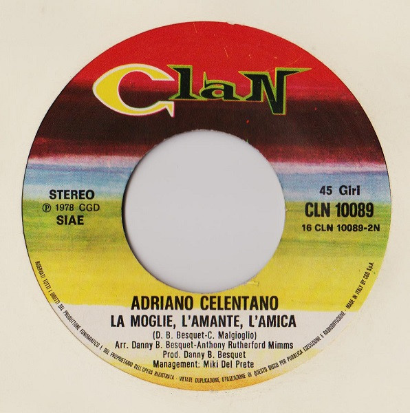 Adriano Celentano - Ti Avrò | Clan Celentano (CLN 10089) - 4