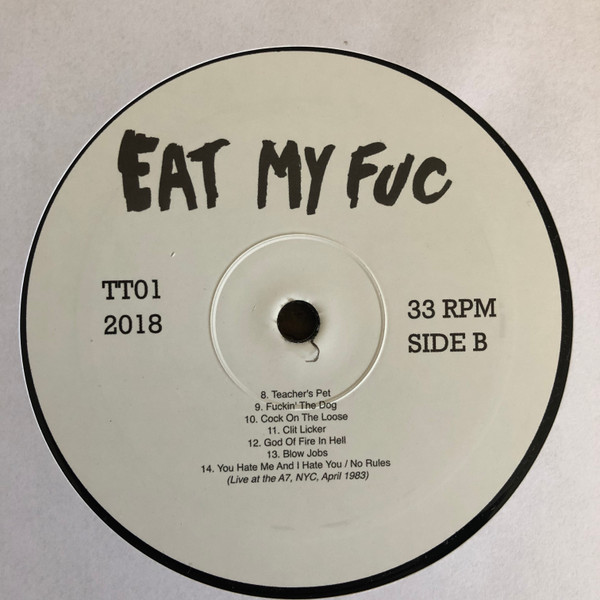 GG Allin - E.M.F. | Toilet Rock Productions (TT01) - 4