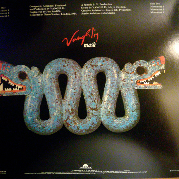 Vangelis - Mask | Polydor (POLH 19) - 2