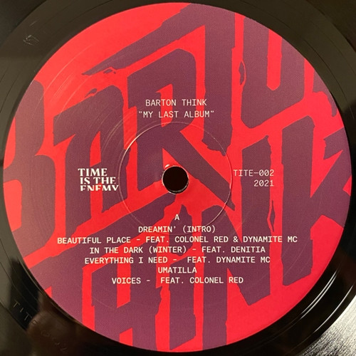 Barton Think - My Last Album | Time Is The Enemy (TITE002) - 3