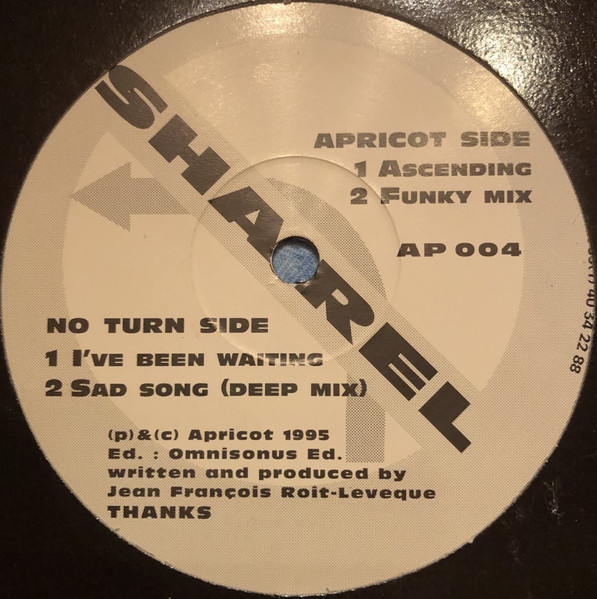 Jeff Sharel - I've Been Waiting | Apricot Records (AP 004) - 2