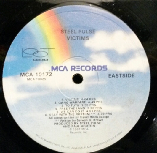Steel Pulse - Victims | MCA Records (MCA 10172) - 3 Steel Pulse - Victims | MCA Records (MCA 10172) - 3