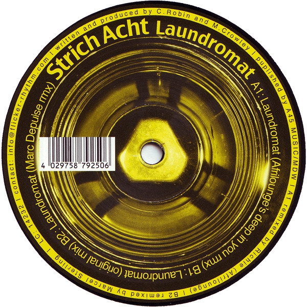 Strich Acht - Laundromat | Flicker Rhythm Records (DMDFLICKER007)