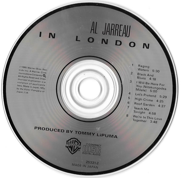 Al Jarreau - In London | Warner Bros. Records (9 25331-2) - 4