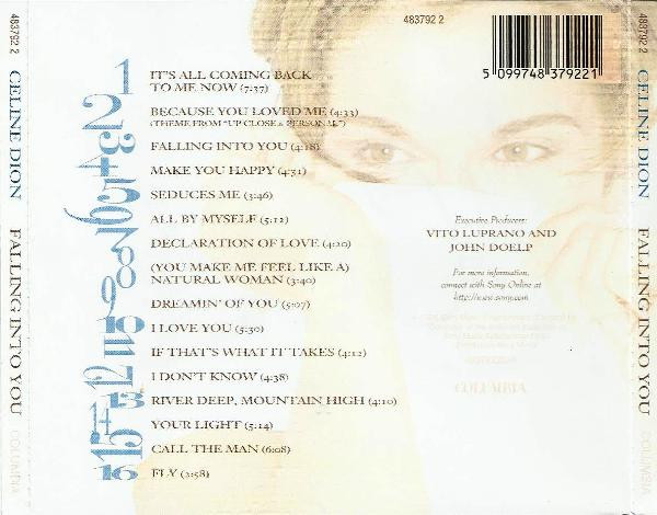 Céline Dion - Falling Into You | Columbia (483792 2) - 3