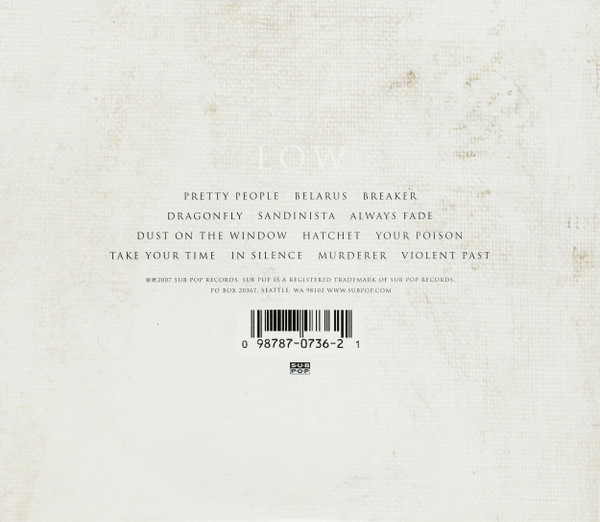 Low - Drums And Guns | Sub Pop (SPCD 736) - 2