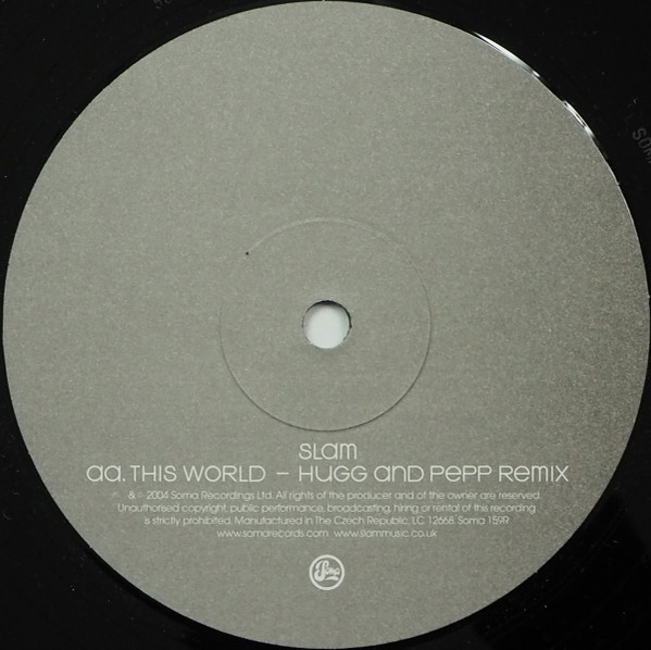 Slam - This World (Remixes) | Soma Quality Recordings (SOMA 159R) - 4 Slam - This World (Remixes) | Soma Quality Recordings (SOMA 159R) - 4