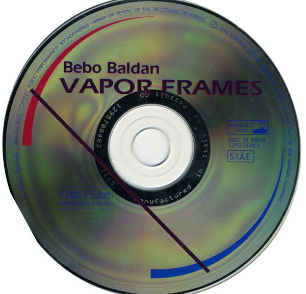 Bebo Baldan - Vapor Frames | Materiali Sonori (MASO CD 90048) - 3 Bebo Baldan - Vapor Frames | Materiali Sonori (MASO CD 90048) - 3