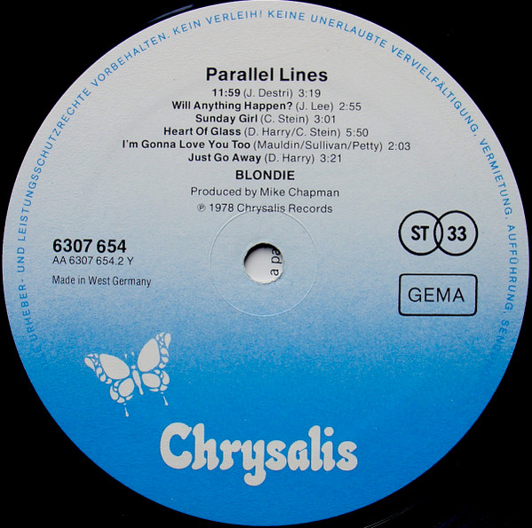 Blondie - Parallel Lines | Chrysalis (6307 654) - 4