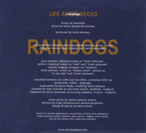 Raindogs - Life After Vegas | Candy Factory (CF019CD) - 4