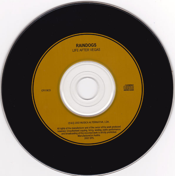 Raindogs - Life After Vegas | Candy Factory (CF019CD) - 3