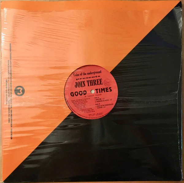 Voice Of The Underground Presents Join Three - Good Times | Marcon Music (MRC 038) - 2