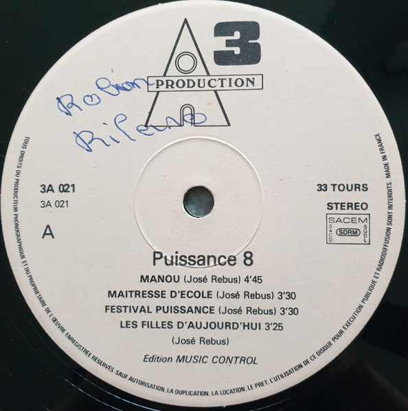 Puissance 8 - Ma Maîtresse D'École Revanche De Maguy | 3A Production (3A 021) - 3 Puissance 8 - Ma Maîtresse D'École Revanche De Maguy | 3A Production (3A 021) - 3