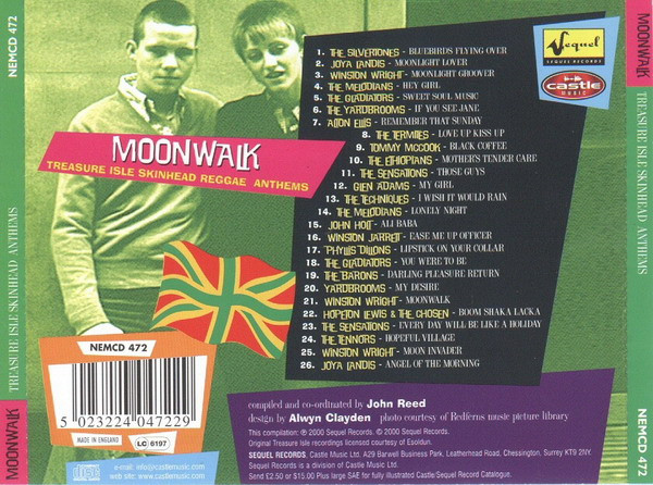 Various - Moonwalk - Treasure Isle Skinhead Reggae Anthems | Sequel Records (NEMCD 472) - 2