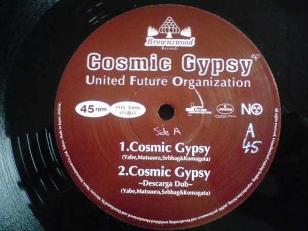 United Future Organization - Cosmic Gypsy | Brownswood Records (PHJL10006) - 3 United Future Organization - Cosmic Gypsy | Brownswood Records (PHJL10006) - 3