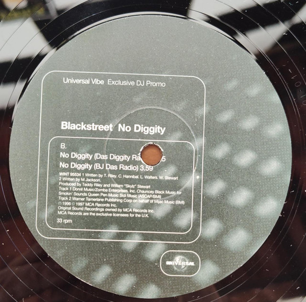 Blackstreet - Don't Leave Me / No Diggity | Universal Records (WINT 95534) - 3