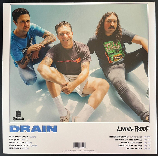 Drain - Living Proof | Epitaph (87839-1) - 4