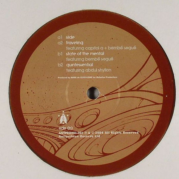 Mark De Clive-Lowe - Tide's Arising (Album Sampler) | Antipodean Records (ANTPROMO-001) - 3