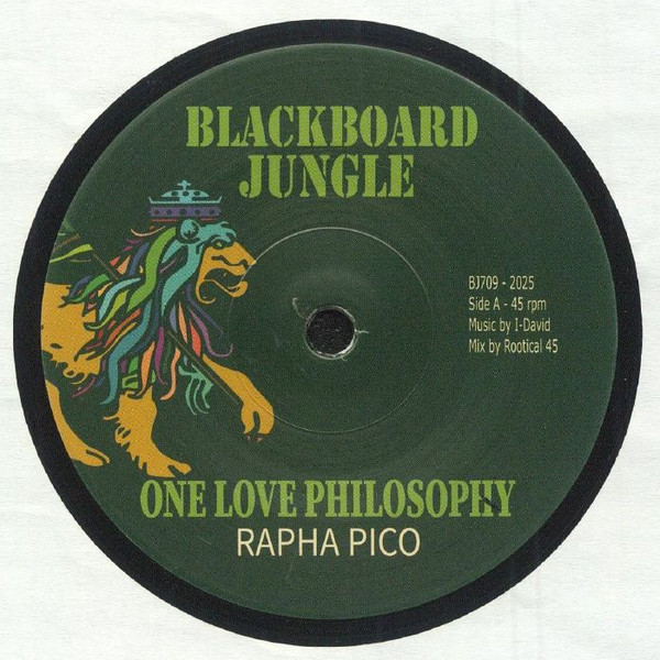 Rapha Pico / I-David - One Love Philosophy | Blackboard Jungle (BJ709) - main