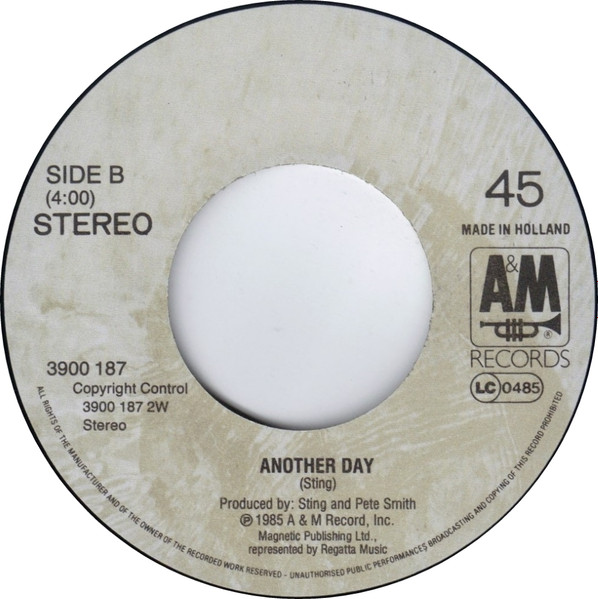 Sting - If You Love Somebody Set Them Free | A&M Records (390 018-7) - 4 Sting - If You Love Somebody Set Them Free | A&M Records (390 018-7) - 4