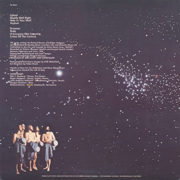 Supertramp - Crime Of The Century | A&M Records (SP-3647) - 2 Supertramp - Crime Of The Century | A&M Records (SP-3647) - 2