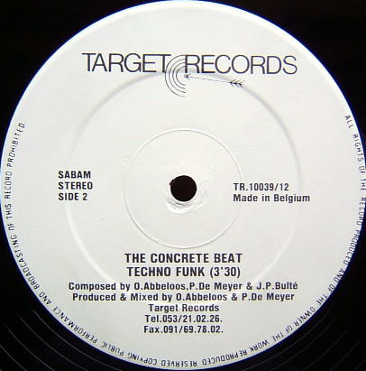 The Concrete Beat - Snow White | Target Records (TR.10039/12) - 3 The Concrete Beat - Snow White | Target Records (TR.10039/12) - 3