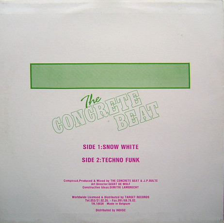 The Concrete Beat - Snow White | Target Records (TR.10039/12) - 2 The Concrete Beat - Snow White | Target Records (TR.10039/12) - 2