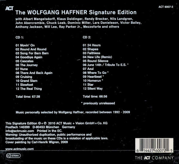 Wolfgang Haffner - Signature Edition 4 | ACT (ACT 6007-2) - 2