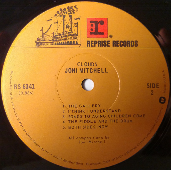 Joni Mitchell - Clouds | Reprise Records (RS 6341) - 4 Joni Mitchell - Clouds | Reprise Records (RS 6341) - 4