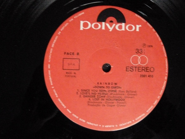 Rainbow - Down To Earth | Polydor (2391 410) - 4 Rainbow - Down To Earth | Polydor (2391 410) - 4
