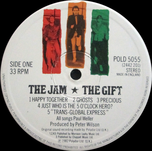 The Jam - The Gift | Polydor (POLD 5055) - 3