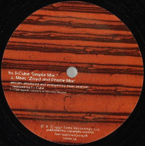 Maas - Look At Me Now, Falling (I-Cube Mixes) | Soma Quality Recordings (soma 54) - 3 Maas - Look At Me Now, Falling (I-Cube Mixes) | Soma Quality Recordings (soma 54) - 3