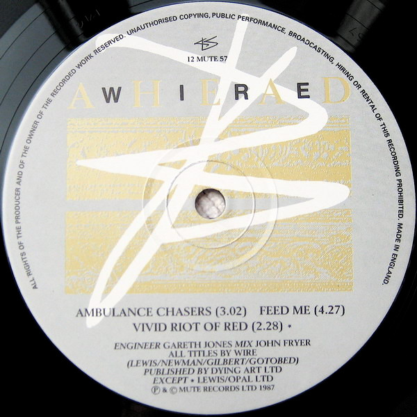 Wire - Ahead | Mute (12 MUTE 57) - 4