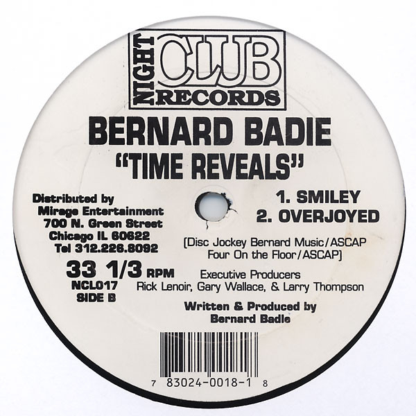 Bernard Badie - Time Reveals | Night Club Records (NCL-017) - 2 Bernard Badie - Time Reveals | Night Club Records (NCL-017) - 2