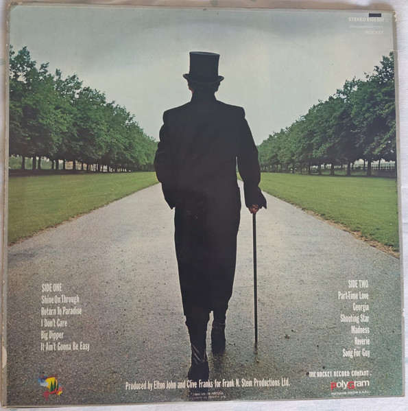 Elton John - A Single Man | The Rocket Record Company (9103 500) - 2