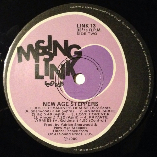 New Age Steppers - The New Age Steppers | Missing Link (LINK 13) - main