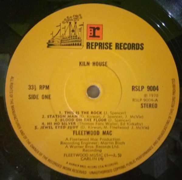 Fleetwood Mac - Kiln House | Reprise Records (RSLP 9004) - 4 Fleetwood Mac - Kiln House | Reprise Records (RSLP 9004) - 4