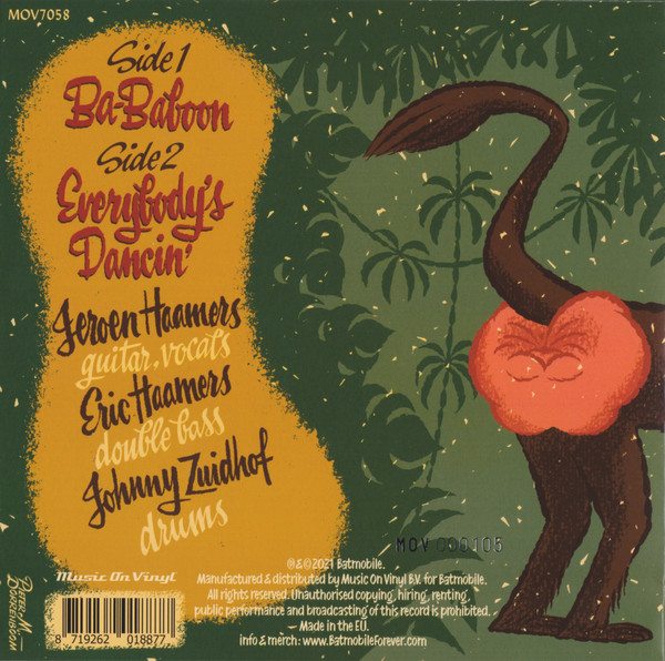 Batmobile - Ba-Baboon | Music On Vinyl (MOV7058) - 2 Batmobile - Ba-Baboon | Music On Vinyl (MOV7058) - 2