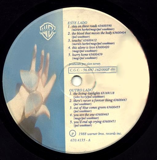 a-ha - Stay On These Roads | Warner Bros. Records (670.4135) - 3 a-ha - Stay On These Roads | Warner Bros. Records (670.4135) - 3