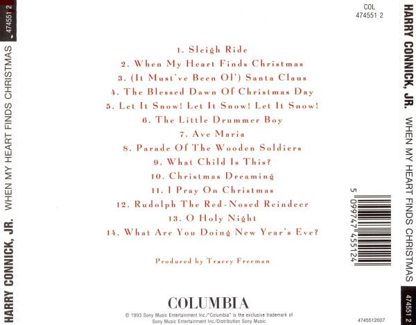 Harry Connick, Jr. - When My Heart Finds Christmas | Columbia (474551 2) - main