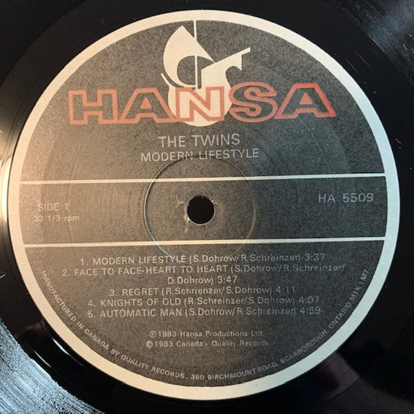 The Twins - Modern Lifestyle | Hansa (HA-5509) - 3