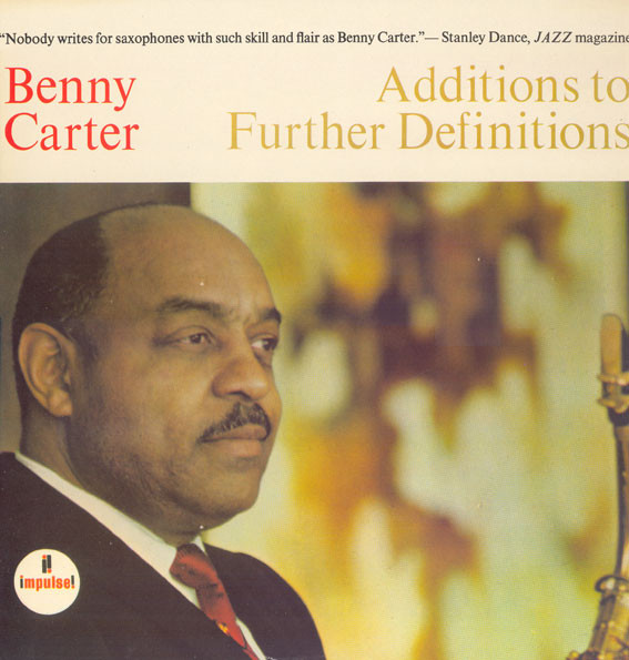 Benny Carter - Additions To Further Definitions | Jasmine Records (JAS 57) - main