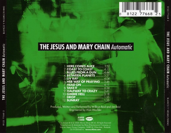 The Jesus And Mary Chain - Automatic | Blanco Y Negro (8122 77668 2) - 2 The Jesus And Mary Chain - Automatic | Blanco Y Negro (8122 77668 2) - 2