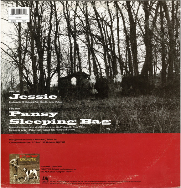 Paw - Jessie | A&M Records (580 561-1) - 2