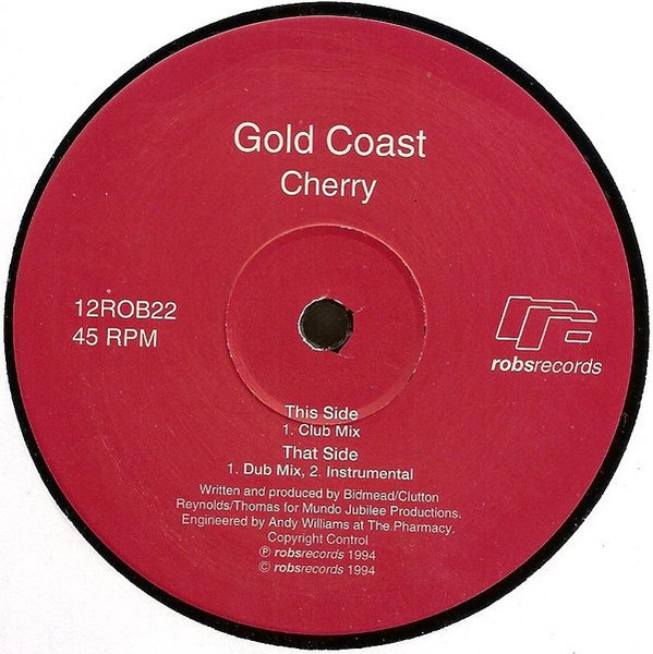 Gold Coast - Cherry | Robs Records (12ROB22)