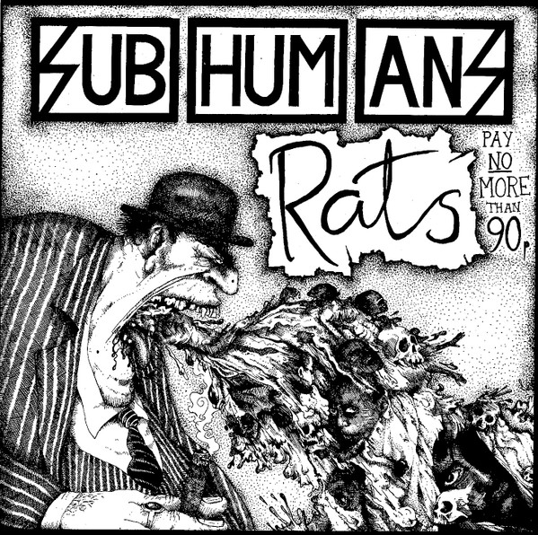 Subhumans - Rats | Bluurg Records (fish 10)